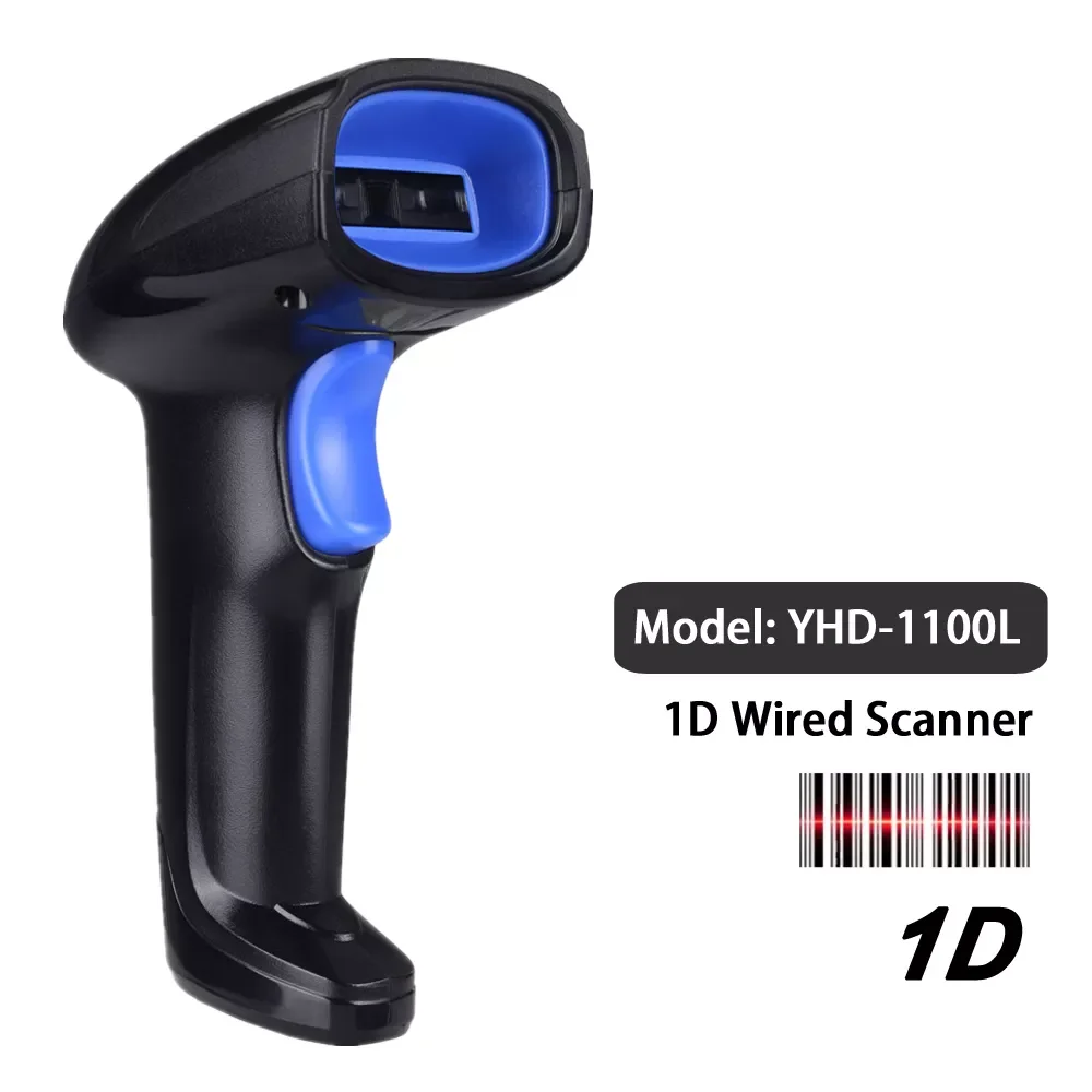 

NEW2023 1D USB Laser Barcode Scanner to 2D Qr Handheld Bar Code Readers Scanning Tools Devices for Store Supermarket Library War