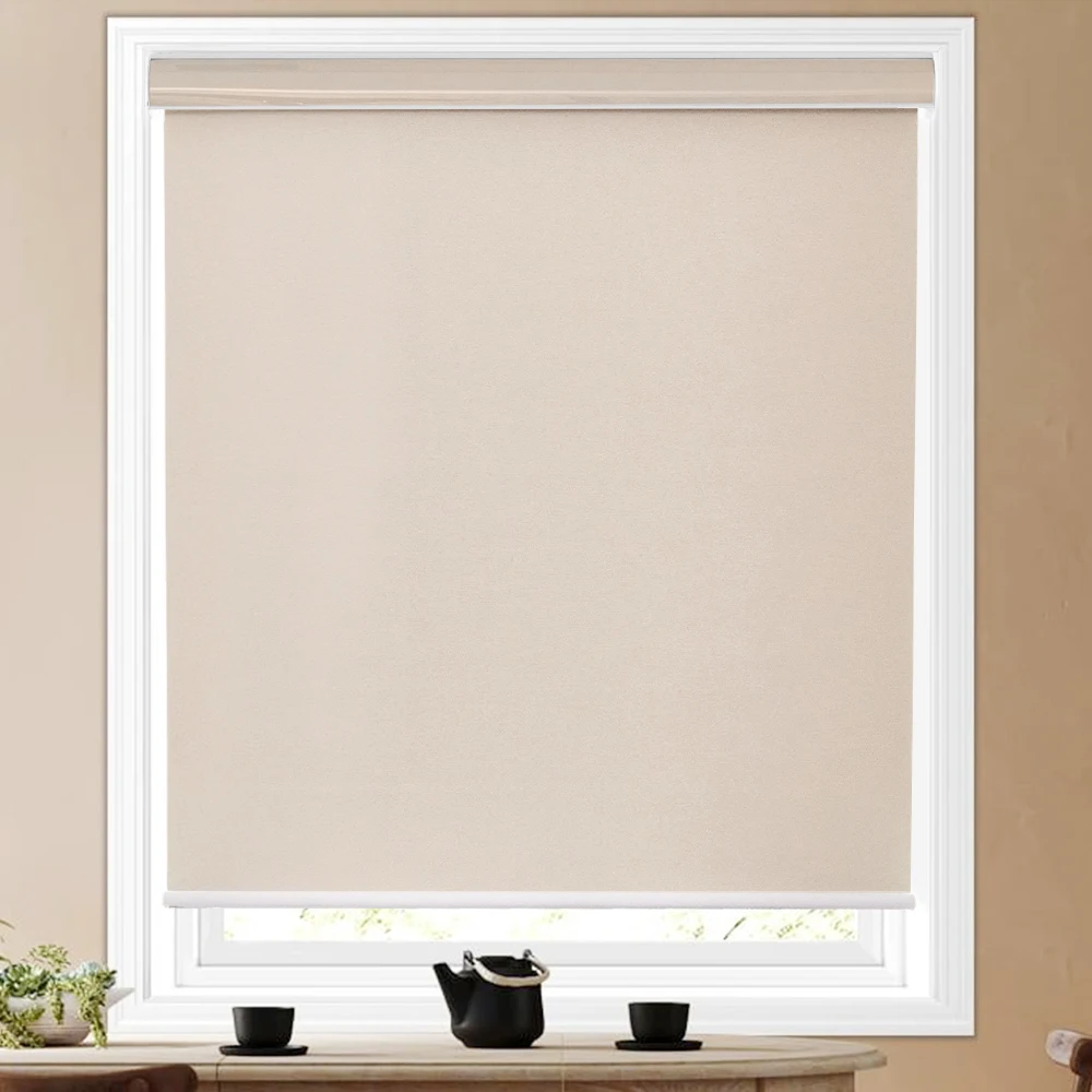 Умные затемняющие рулонные шторы Tuya Zigbee моторизованные дистанционные оконные