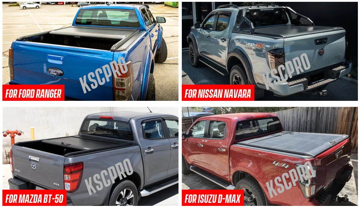 Крышка UTE электрического рольставня KSCPRO для модели Hilux Adventure 2022.