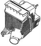 

8200401500 air filter boiler MEGANE II