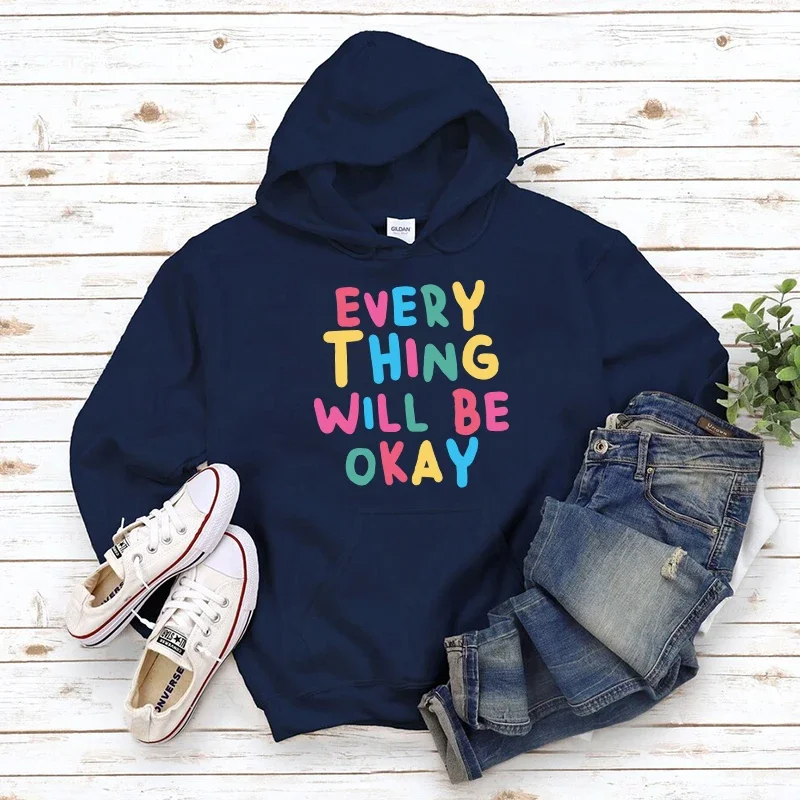 Мужской свитшот с капюшоном надписью