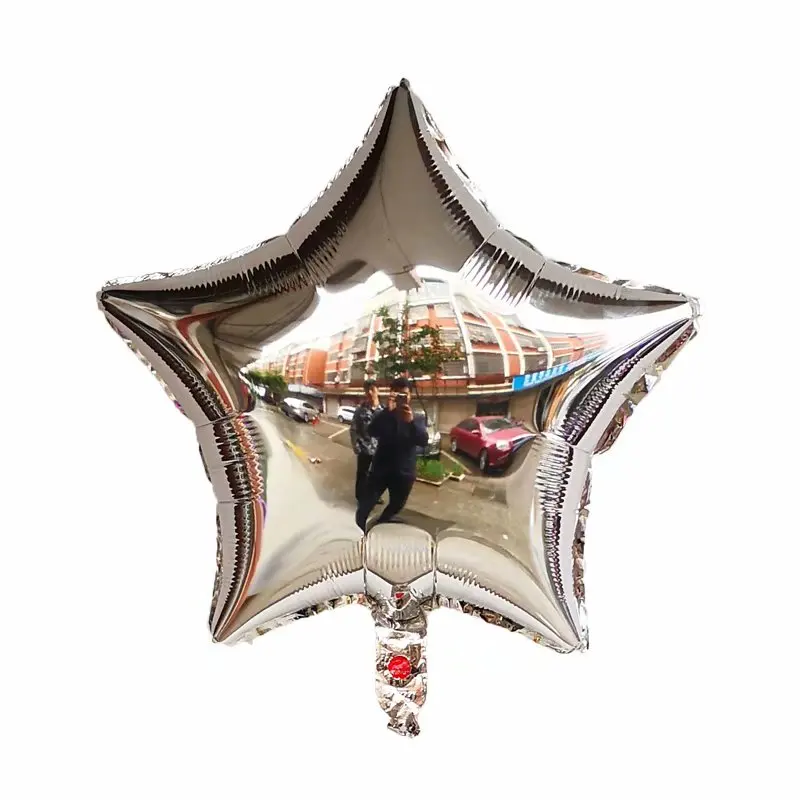 10 шт. 18-дюймовый воздушный шар с пентаграммой и звездой подходит для вечеринок по
