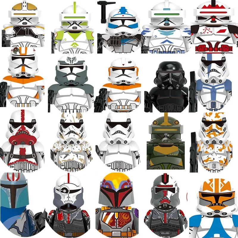 Звездные войны клон-солдат 50-й полк имперский штурмовик мини-императорский