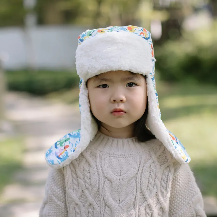 [Binomata] Autumn Winter New Style Children's Hats Waterproof Ski Thickened Brushed Warm Boys Girls enlarge