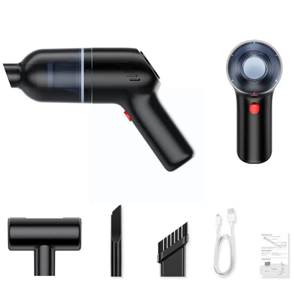 

Ручной автомобильный пылесос, перезаряжаемый бытовой мини-пылесос для автомобиля, аспиратор 4500 па, мощные Пылесосы для автомобиля X3b3