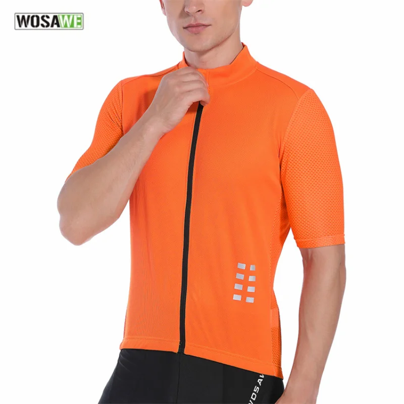 

Wosawe летняя велосипедная Джерси, дышащая одежда для велоспорта, мужские рубашки для горного велосипеда, водонепроницаемая рубашка с защитой...