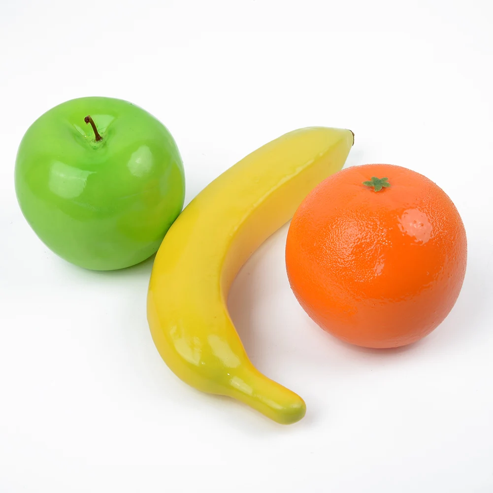 

DIY Artificial Fruit Lifelike Kitchen Home Office School Center Table Decoration