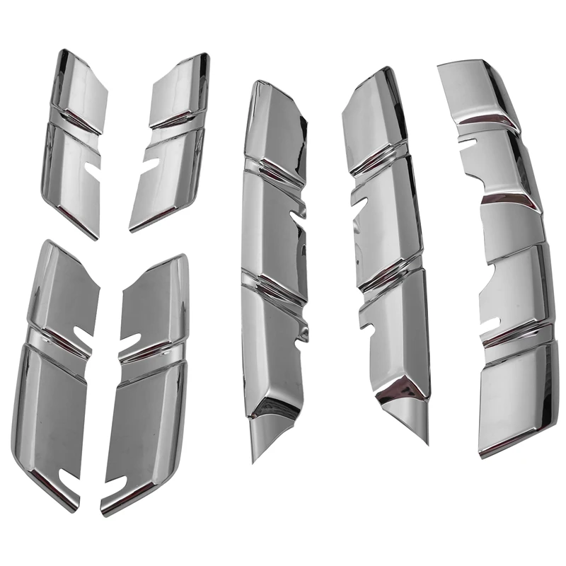 Наклейка на переднюю решетку автомобиля хромированная Abs для Renault Kadjar 2015 2016 2017 |