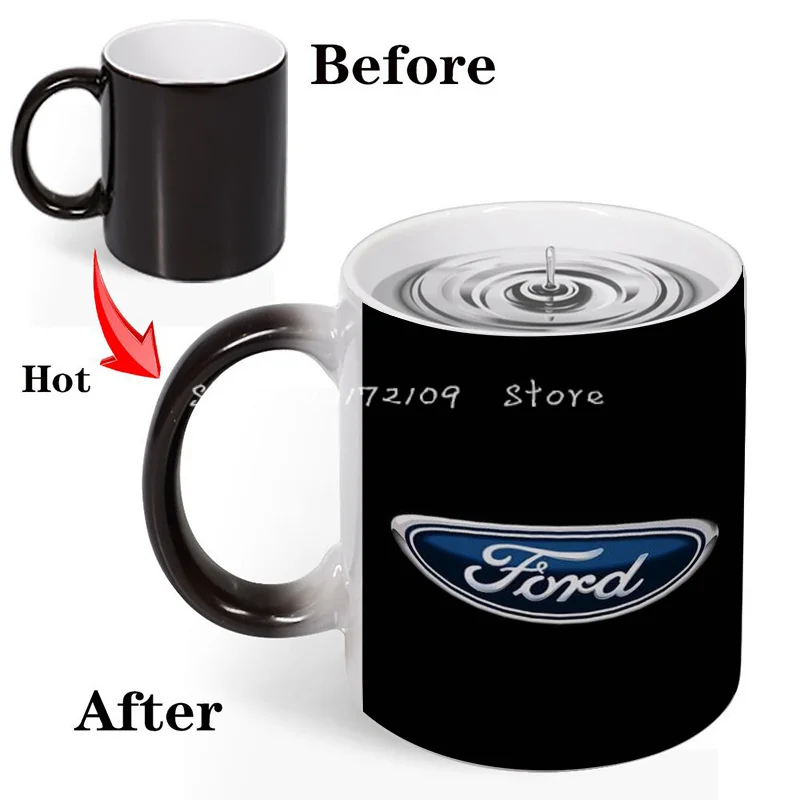 Кружка FORD Волшебная керамическая чашка для кофе воды завтрака детские чашки