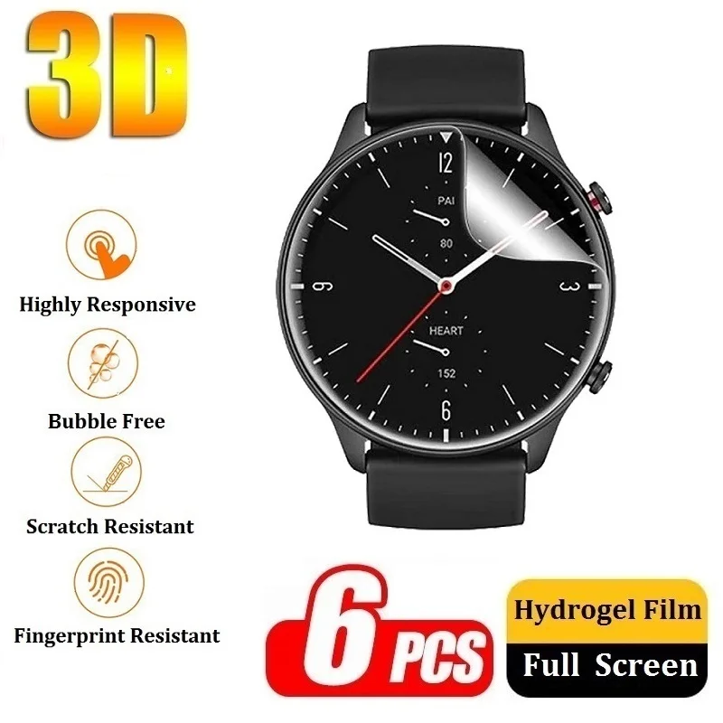 Pellicola Protettiva Per Amazfit Gtr 2 Nuova Versione Pellicola Salvaschermo Per Amazfit Gtr 2 Nuova Versione Pellicola Pellicola Non Vetro Temperato