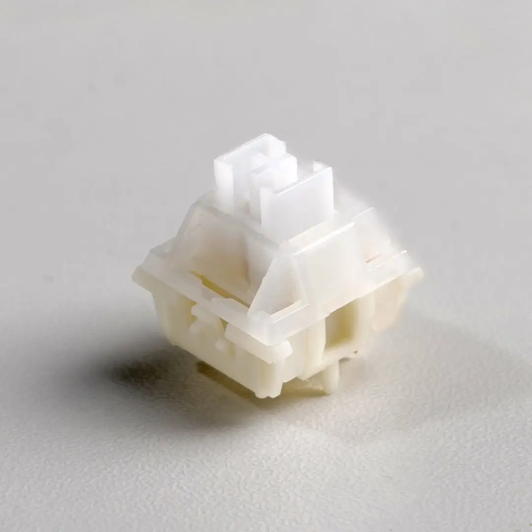 Фото KeyGeek Switch RAW 45g Линейные переключатели 5-контактный для игровой механической клавиатуры Набор клавиатуры «сделай сам» с возможностью горячей замены Заводская смазка №3