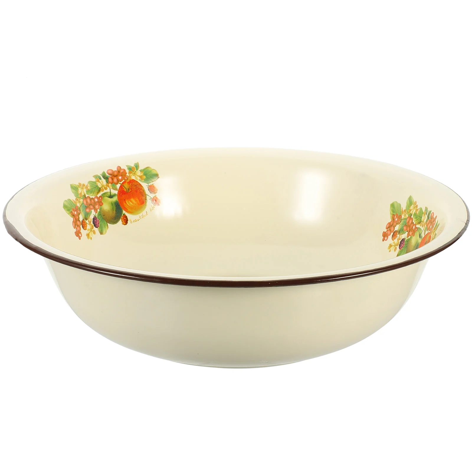 

Ceramic Soup Bowl Enamel Bowl Camping Blue Cup Basin Home Soup Bowls Lids Vintage Basin Plate Enamel Basin