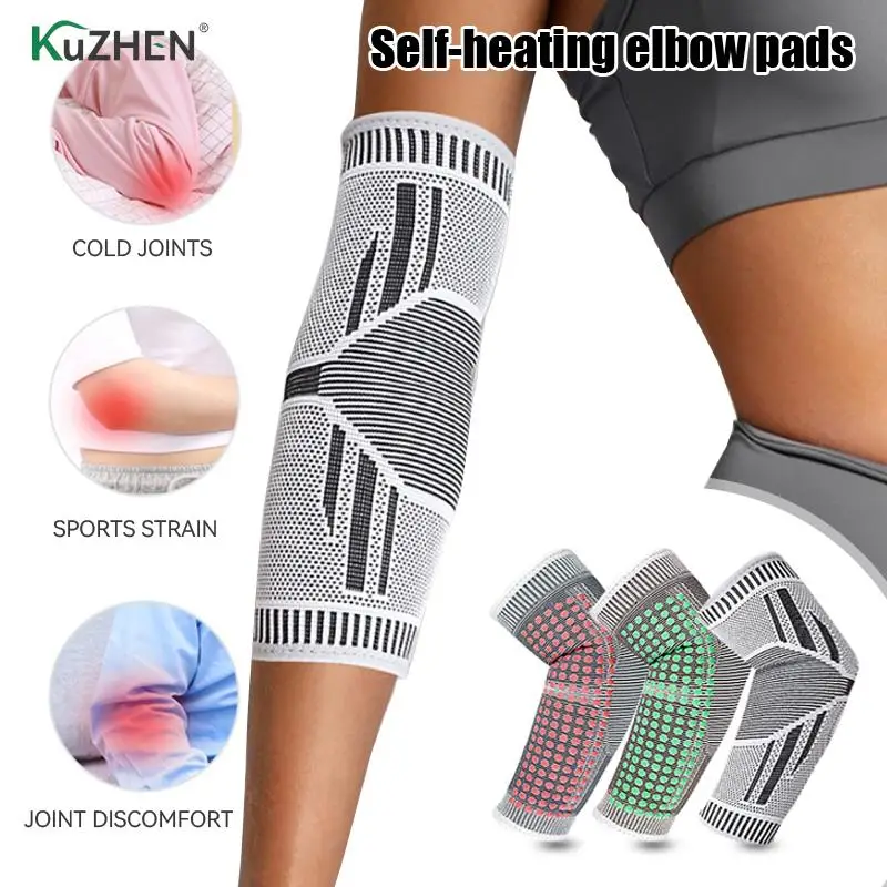 

One Piece Sport Elbow Brace Compression Elastic Support Sleeve Fitness Protection Absorb Sweat Sport Basketball Arm Sleeve Brace