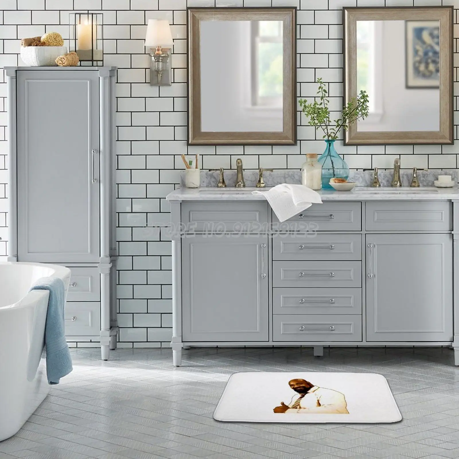 P одобряет! Напольный коврик персонализированный напольный домашний декор ковер