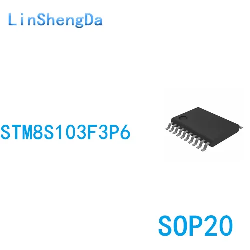 

Микроконтроллер STM8S103F3P6 TSSOP20 8-битный MCU, 10 шт.