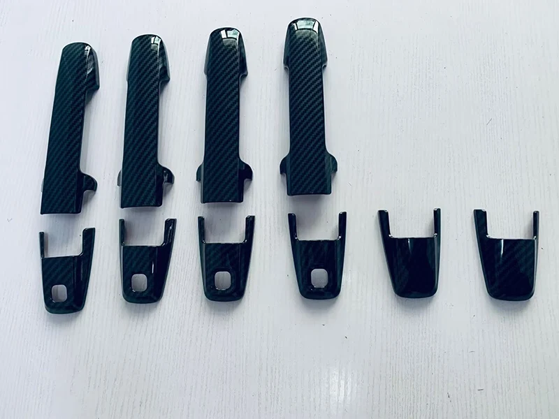 Для Suzuki Spacia Custom MK54S MK94S 2024 2025 ABS хромированная дверная ручка с умным отверстием для