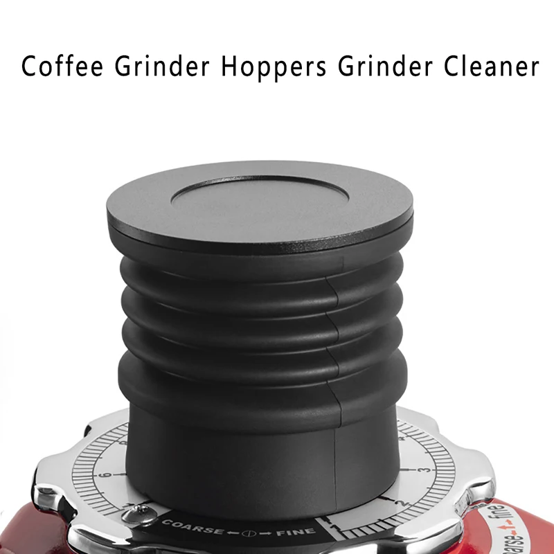 

Portable Coffee Grinder Hoppers Grinder Cleaner Accessories Bin Air Powder Residual Adapter Bean Blowing Household Remove Clean