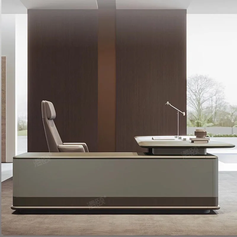 Компьютерная угловая стойка регистрации L-образной формы столешница стол