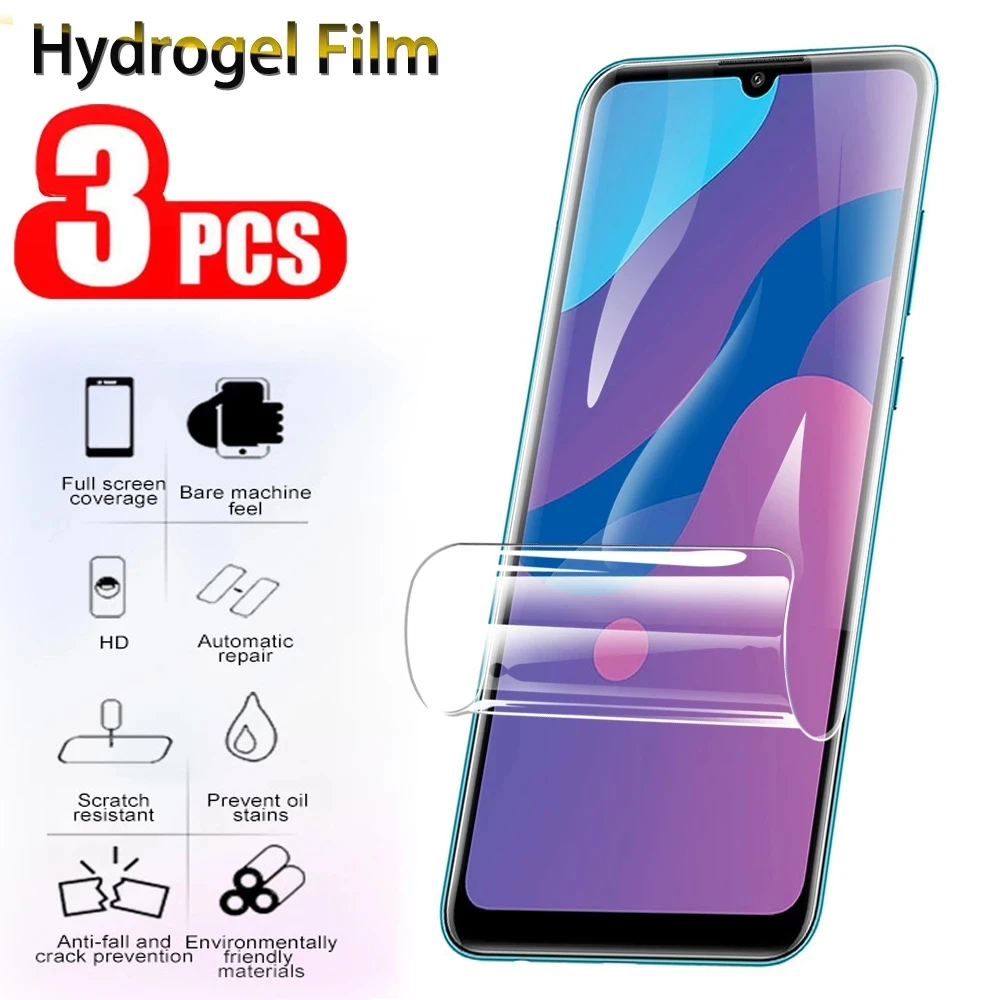 

3Pcs Screen Protector For Honor 30 20 10 Lite 30S 30i Hydrogel Film on For Honor 30 20 V30 X10 Pro V20 V10 10i 9i 20E 20i Film