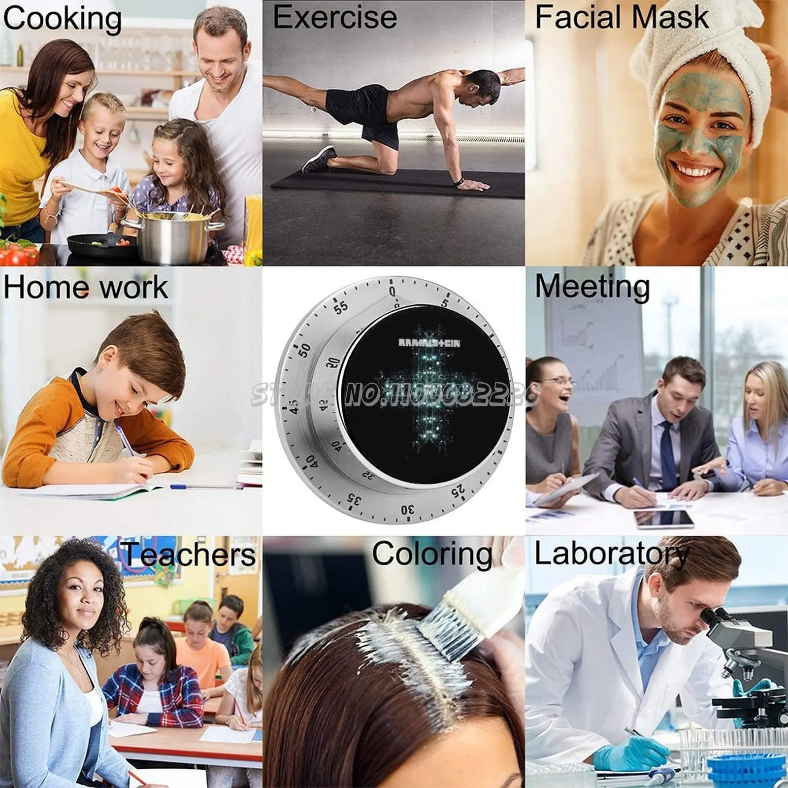 Таймер Rammstein кухонный механический таймер обратный отсчет |