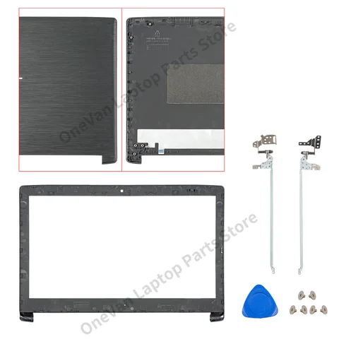 Пластиковый чехол для Acer Aspire 5  черный