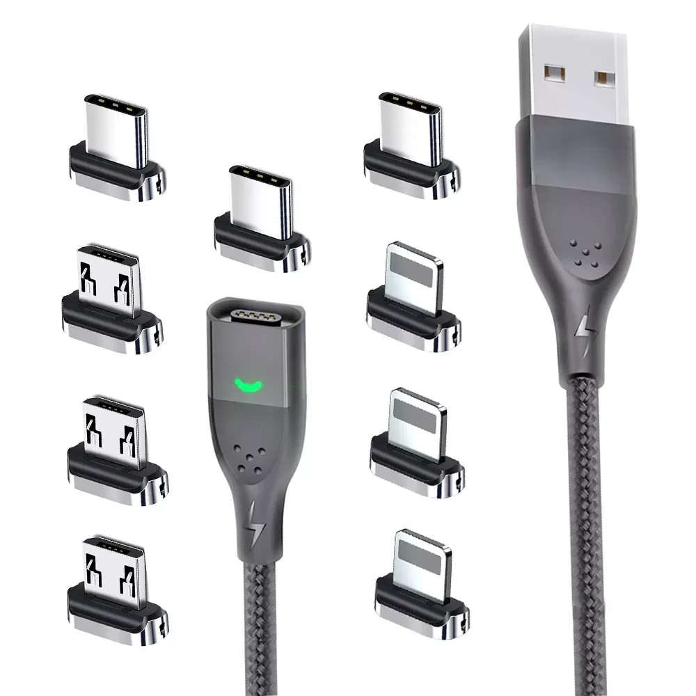 

Магнитный шнур для быстрой зарядки Micro USB Type C 3A