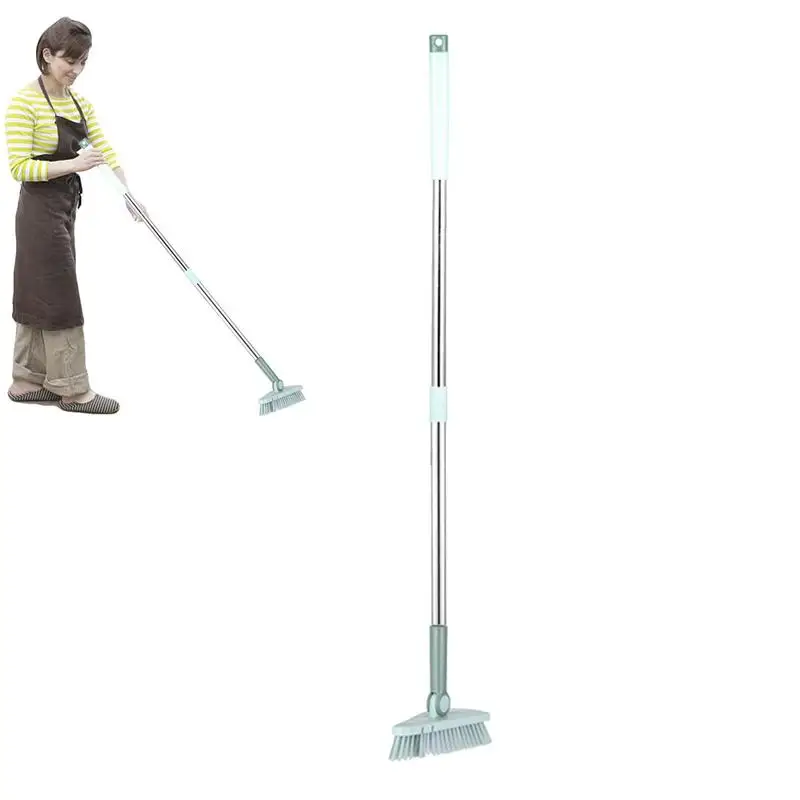 

Щетка для ванны для очистки душа с длинной ручкой, скребок для душа, дизайн с отверстиями для ванн, плитки, стен, стекла