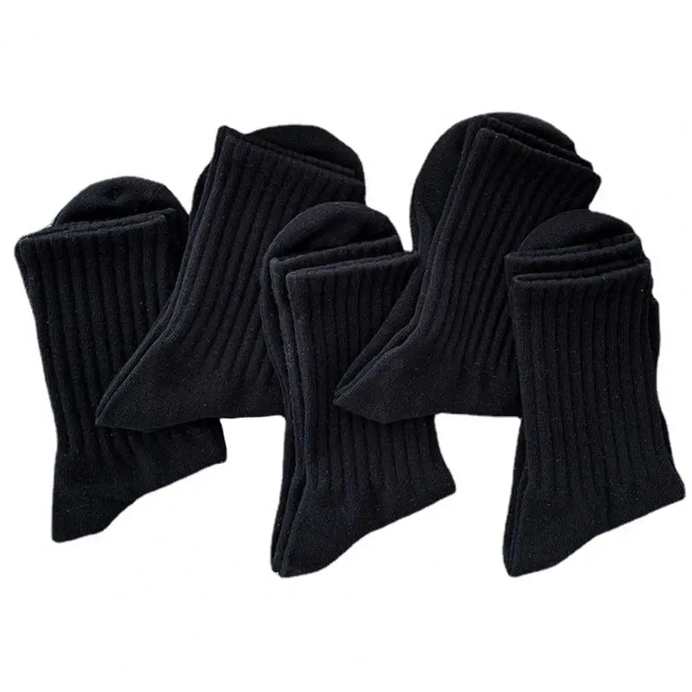 Женские носки премиум-класса спортивные унисекс вязаные средней длины до