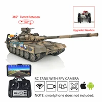 heng long 116 7 0 plastic russia t90 rc tank 3938 fpv 360%c2%b0turret steel gearbox bb shoots rc model as gift toy th17845 smt8