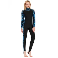 anti jellyfish quick drying sunscreen lycra full body surfing diving suit hooded for adults bathing beach swimwear rash guard