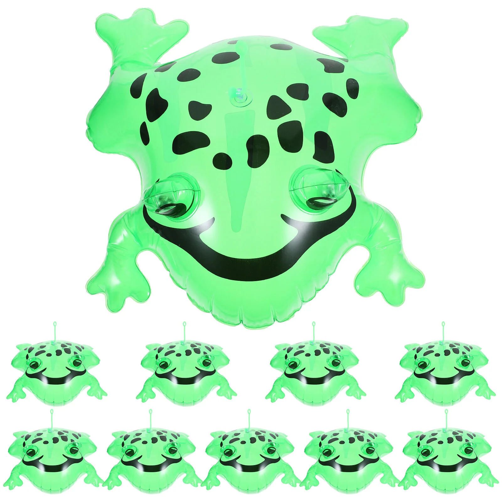 

Birthday Party Supplies Simulation Frogs Toy Simulated Inflatable Bounce Plastic