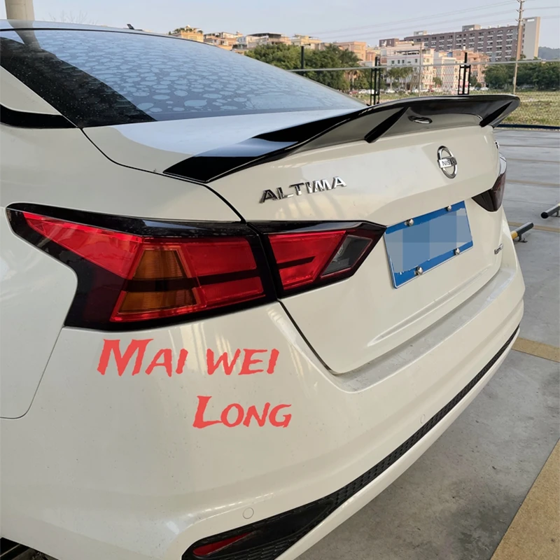 Фото Задняя крышка багажника, спойлер, крылья для Nissan Teana Altima 2019 2022, седан, 4-дверный тюнинг автомобиля, стиль, аксессуары из АБС-пластика №4