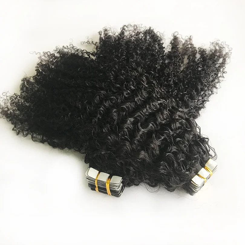 Лента для наращивания человеческих волос Малазийская невидимая лента 40 шт. -