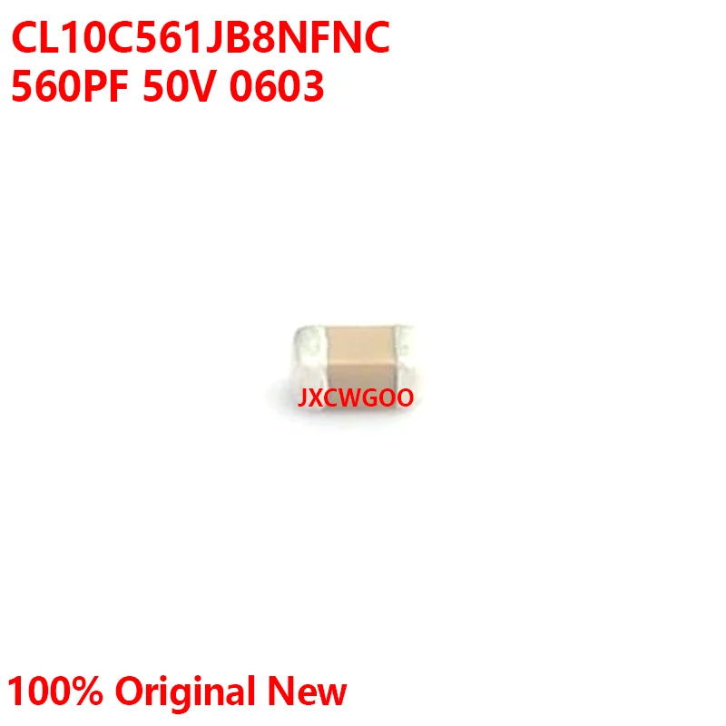 

100 шт. 560pF 50 в CL10C561JB8NFNC 0603 C0G оригинальный новый