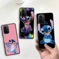 bandai cartoon cute funny stitch phone case silicone soft for redmi 9a 8a note 11 10 9 8 8t redmi 9 k20 k30 k40 pro max