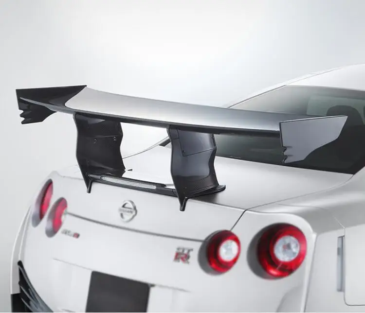 

Высококачественный стильный спойлер Nisimo для заднего крыла багажника из настоящего углеродного волокна для NISSAN GT-R GTR R35 2008-2020 (с подсветкой)