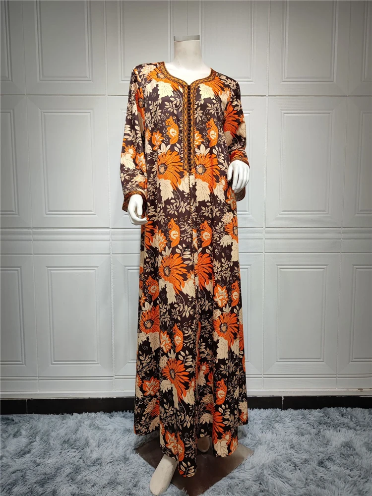 Ramadan Abaya Dubai Turkey Islam Muslim Hijab Modest Dress Kaftans Abayas For Women Caftan Marocain Robe Longue Femme Musulmane