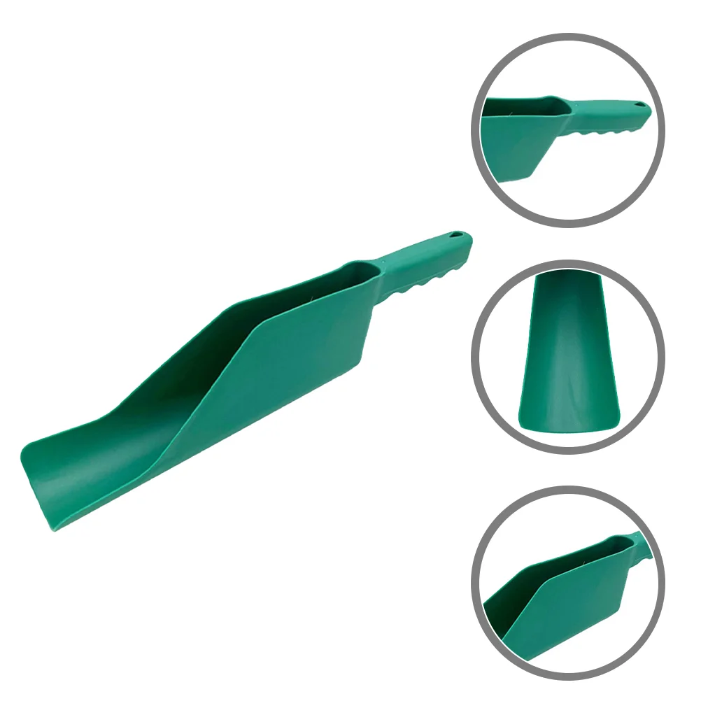 

Gutter Cleaning Scoop Garden Handled Cleaner Leaves Tools High Capacity Leaf Spoon