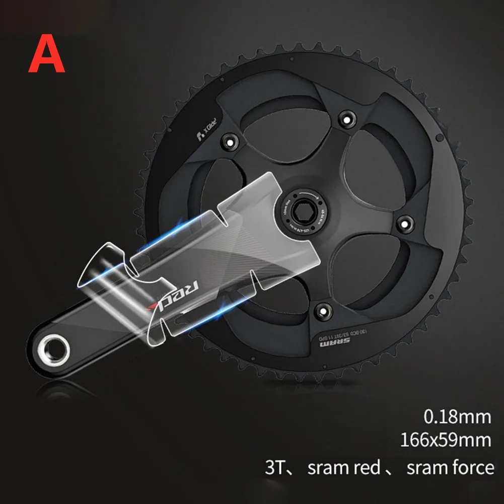 

Bicycle Crank Sticker Crank Decals For SRAM/SHIMAN0 Road Stickers TPH Pratical Useful Durable Hot Sale