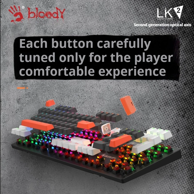 A4tech Bloody Проводная Механическая Клавиатура B820r Киберспортивная Игровая