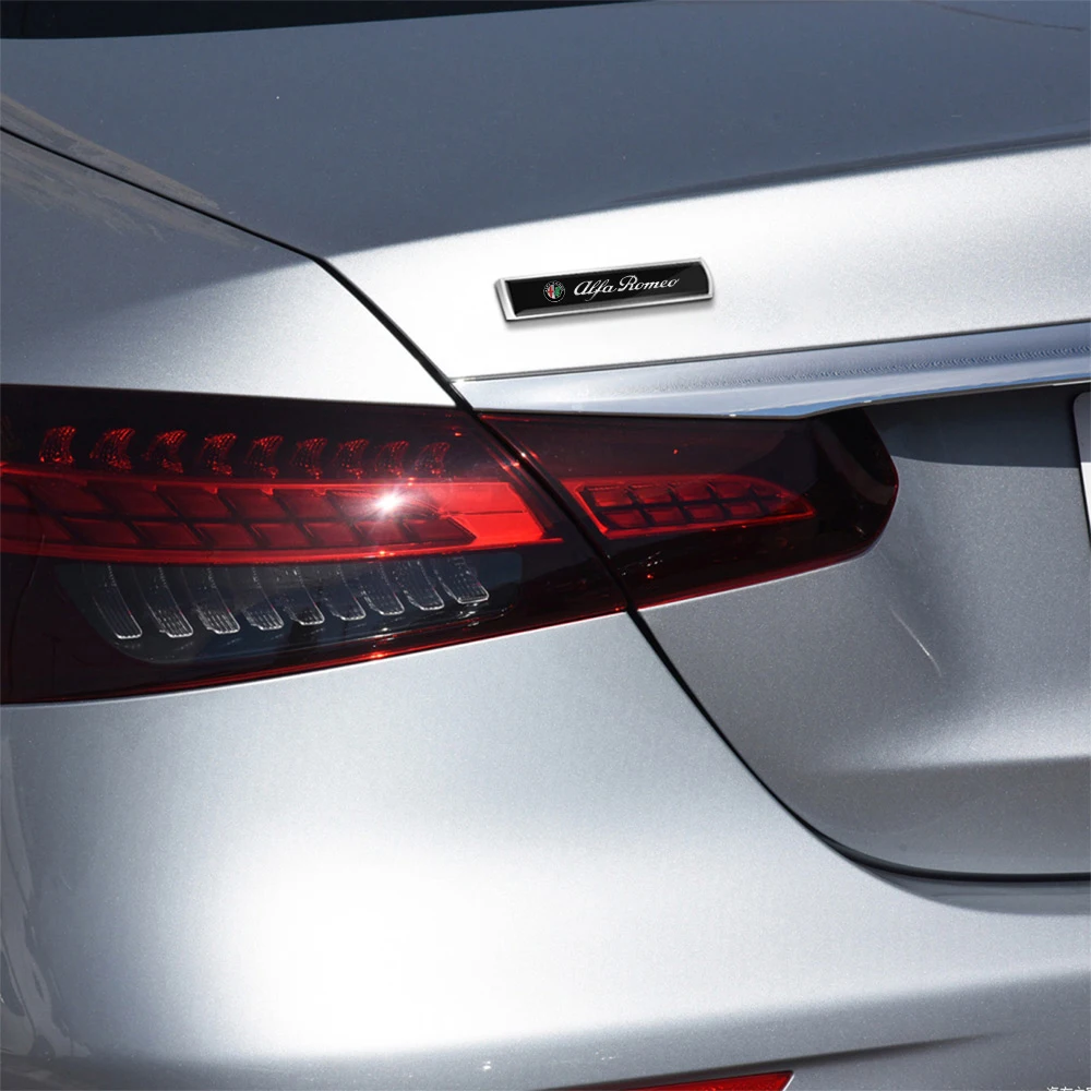 1/2 шт. 3D металлическая наклейка на багажник автомобиля аксессуар для Alfa Romeo Giulietta