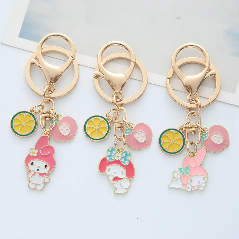 

Kawaii My Melody Sanrioed аниме аксессуары брелок кулон игрушки мультфильм милая сумка аксессуары ключ кулон Игрушки для девочек подарок