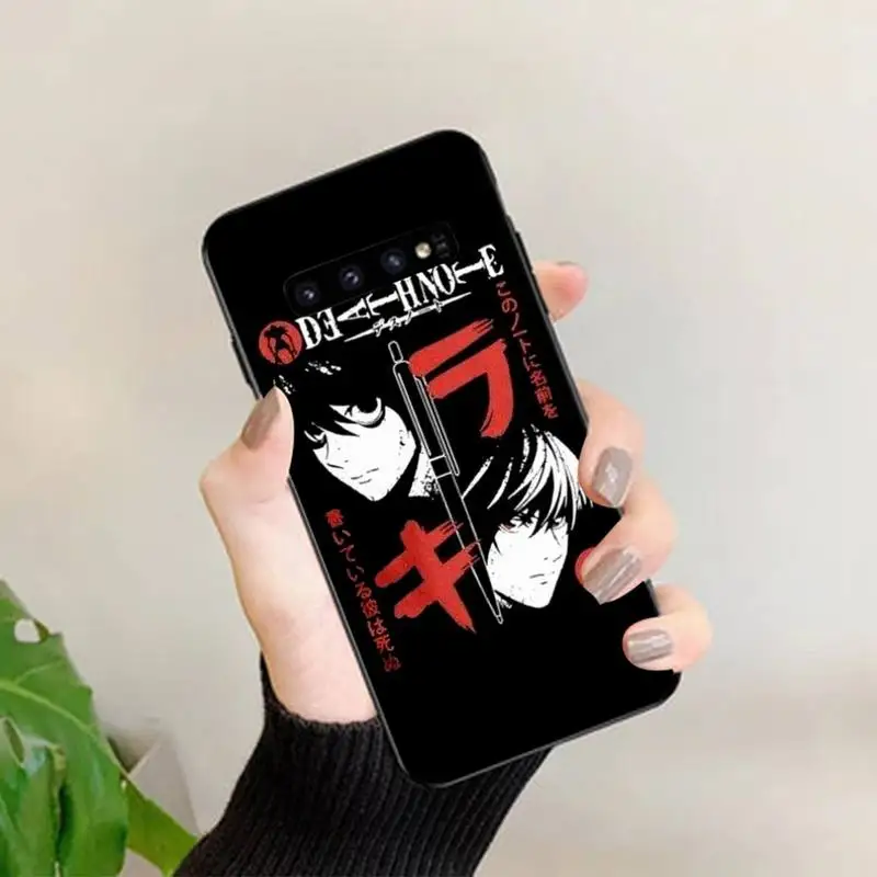 Death Note  Phone Case for Samsung S10 21 20 9 8 plus lite S20 UlTRA 7edge