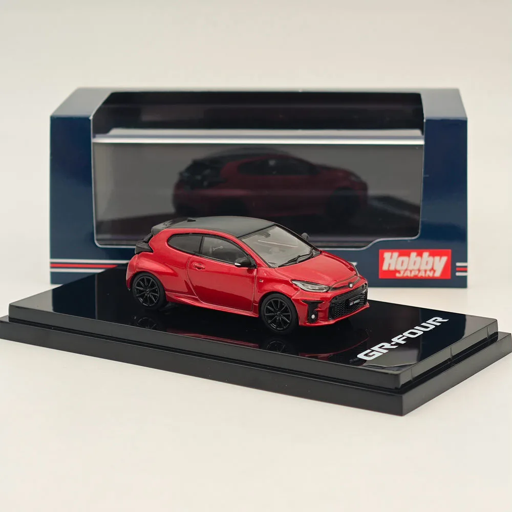 1/64 Hobby Japan GR-Four YARIS RZ Высокопроизводительный эмоциональный красный HJ 642024 Литые