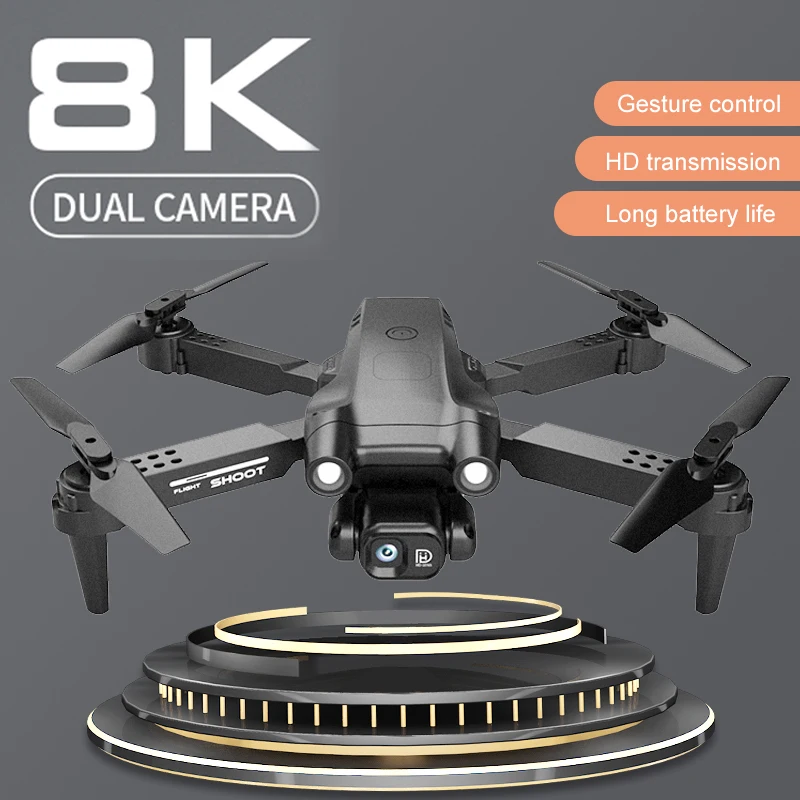

New GT2 Mini Drone GPS 8K HD 4K Professional Camera RC Foldable Quadcopter Drones Remote Control 1.5km Gifts Toys