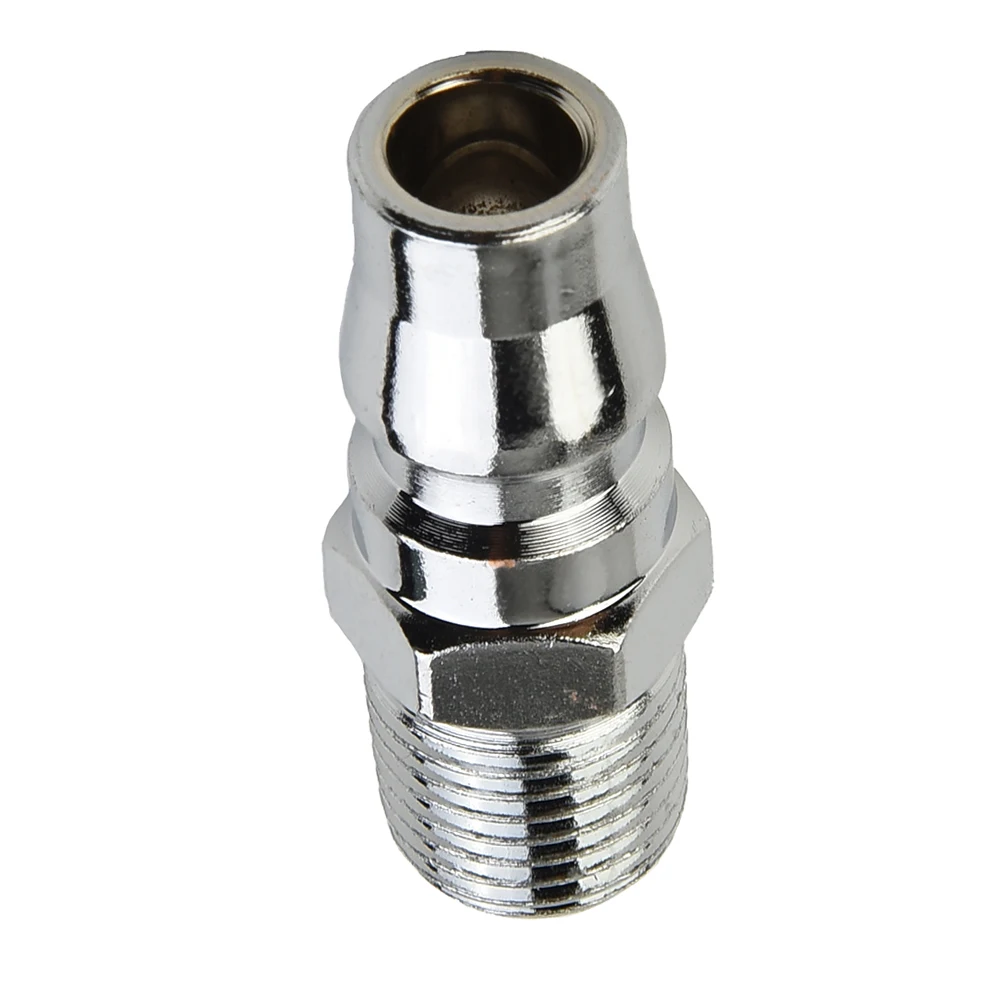Brand New Durable Practical Thread Adapter NITTO Male With 1/4inch BSP Male W:15 H:15 L:50 Air Fitting Coupling