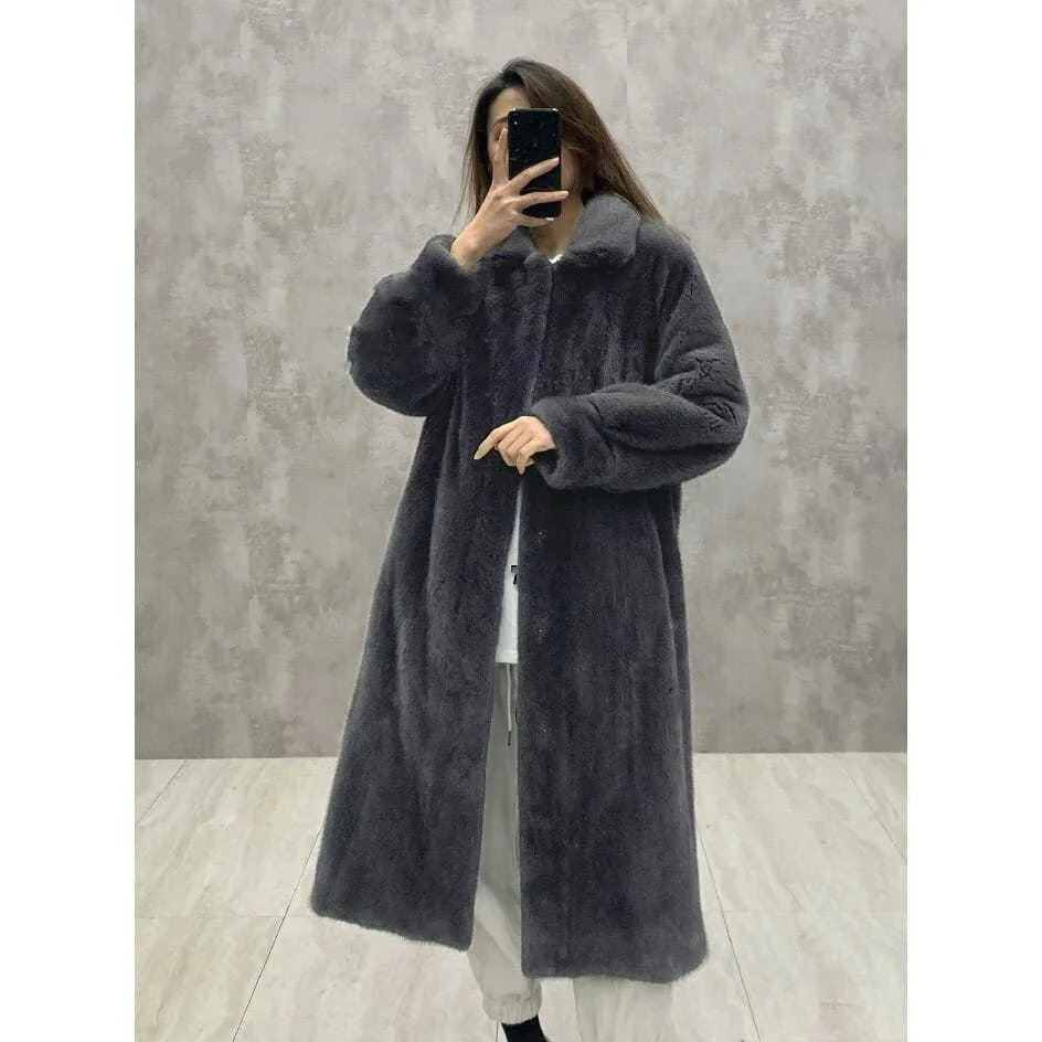 

Women real mink coats female mink fur coat genuine long fur coat ladies winter clothes oversize 6xl 5xl 7xl natura fur coats