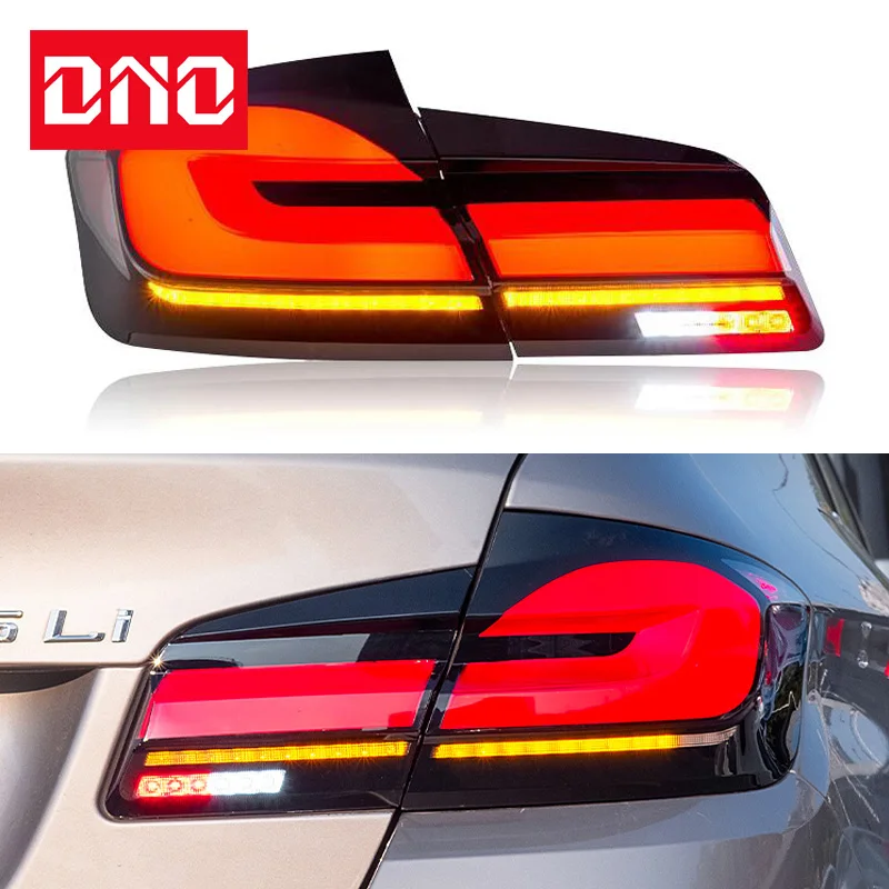 

DNO 12V Car LED Tail Light For BMW F10 F18 520i 530i 2009 - 2018 LED Rear Fog Lamp + Brake + Halogen Reverse + Turn Signal