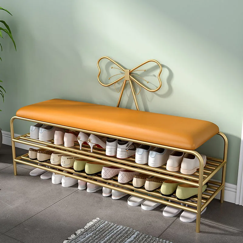 Органайзер для хранения обуви роскошная скамейка гостиной шоу Минималистичная