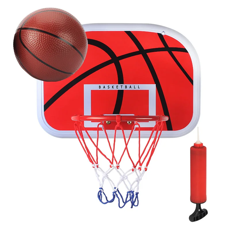 Adjustable Basketball Hoop Stand Rack Punch-free Hanging Ball Frame Household Indoor Sporting Good Children's Toy